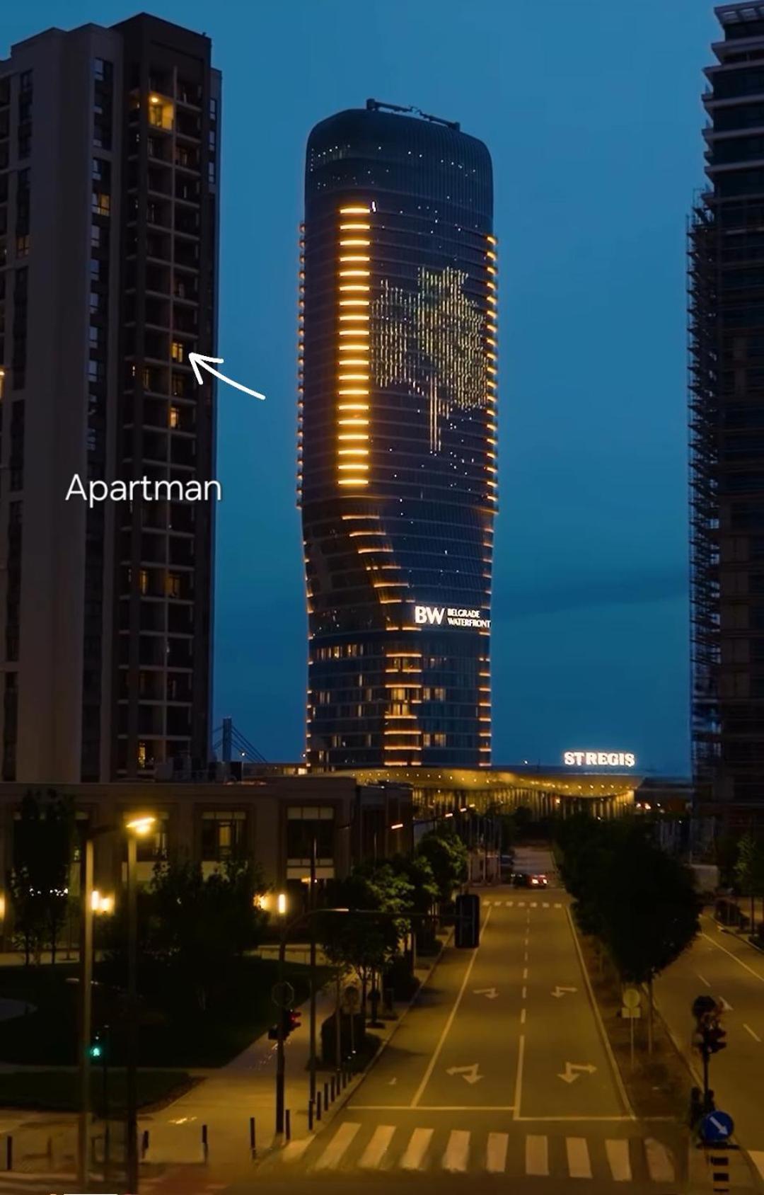 شقة Beograd Na Vodi - BW Arcadia Luxury المظهر الخارجي الصورة