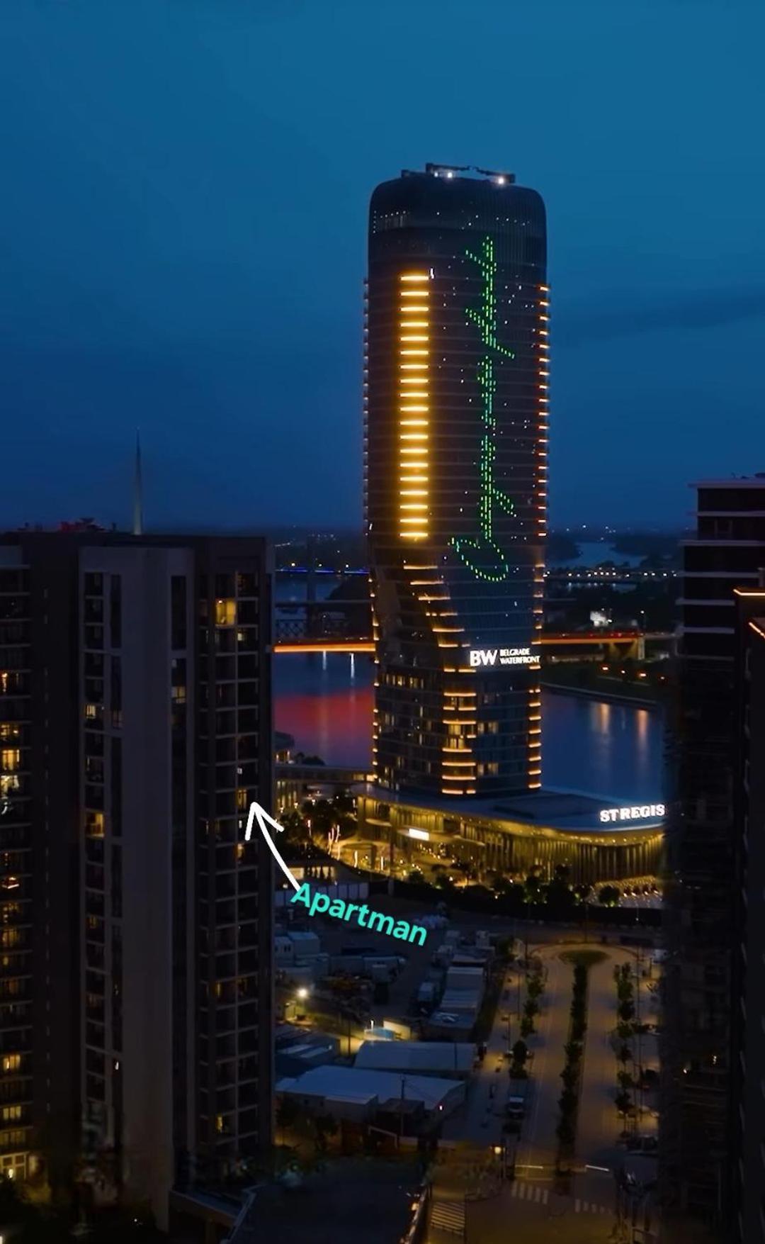 شقة Beograd Na Vodi - BW Arcadia Luxury المظهر الخارجي الصورة
